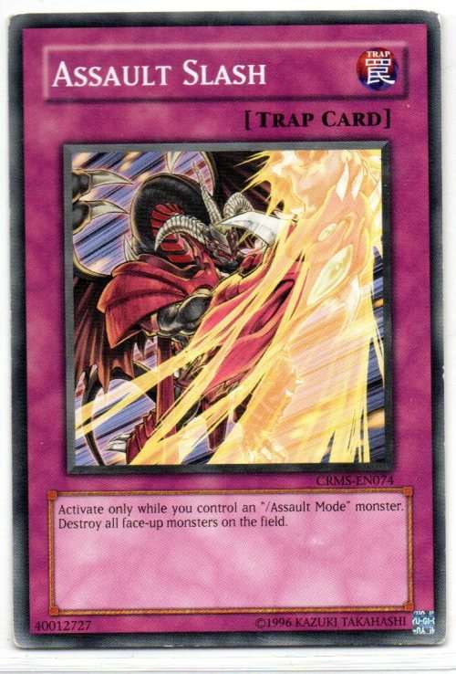 Yu-Gi-Oh! - Assault Slash - Common - Crimson Crisis (CRMS-EN074)