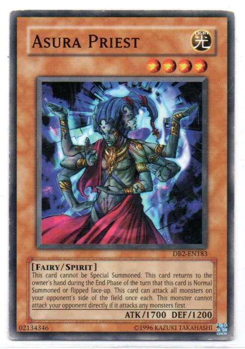 Yu-Gi-Oh! - Asura Priest - Common - Dark Beginning 2 (DB2-EN183)