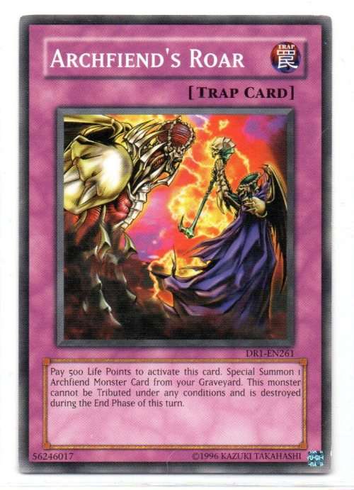 Yu-Gi-Oh! - Archfiend`s Roar - Common - Dark Revelation Volume 1 (DR1-EN261)