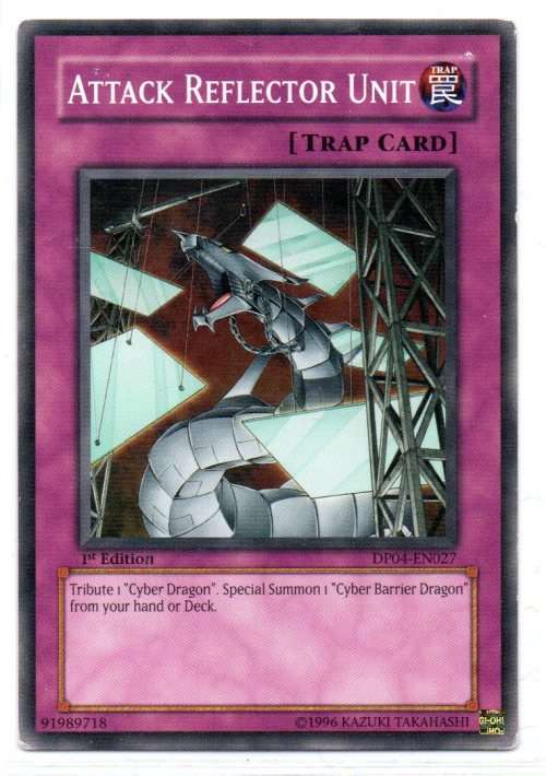 Yu-Gi-Oh! - Attack Reflector Unit - 1st Ed/Common - Duelist Pack: Zane Truesdale (DPO4-EN027)