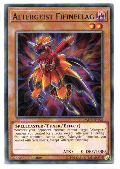 Yu-Gi-Oh! - Altergeist Fifinellag - 1st Ed/Common - Dark Neostorm (DANE-EN005)