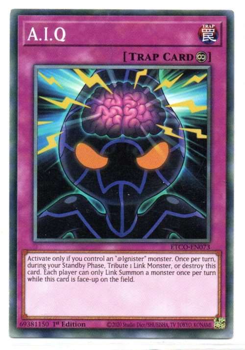 Yu-Gi-Oh! - A.I.Q - 1st Ed/Common - Eternity Code (ETCO-EN073)