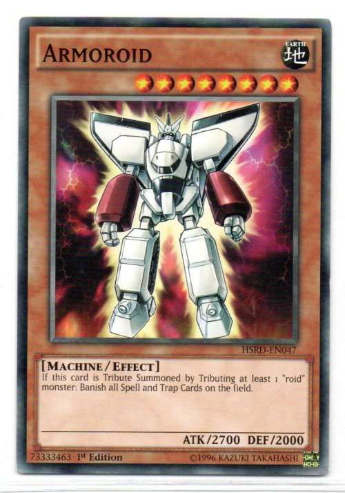 Yu-Gi-Oh! - Armoroid - 1st Ed/Common - High-Speed Riders (HSRD-EN047)