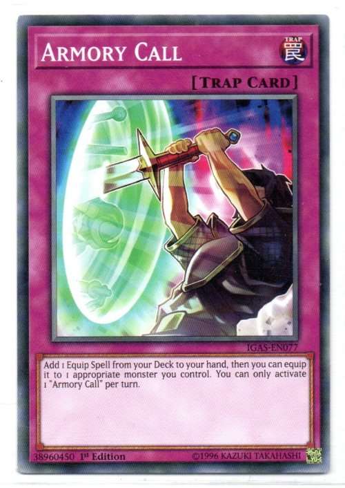 Yu-Gi-Oh! - Armory Call - 1st Ed/Common - Ignition Assault (IGAS-EN077)