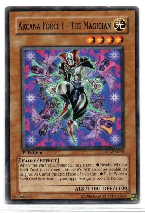 Yu-Gi-Oh! - Arcana Force I - The Magician - 1st Ed/Common - Light of Destruction (LODT-EN009)