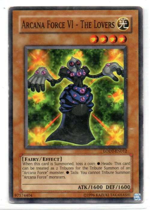 Yu-Gi-Oh! - Arcana Force VI - The Lovers - Common - Light of Destruction (LODT-EN012)