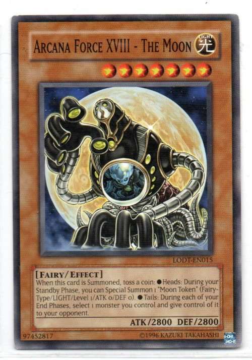 Yu-Gi-Oh! - Arcana Force XVIII - The Moon - Common - Light of Destruction (LODT-EN015)
