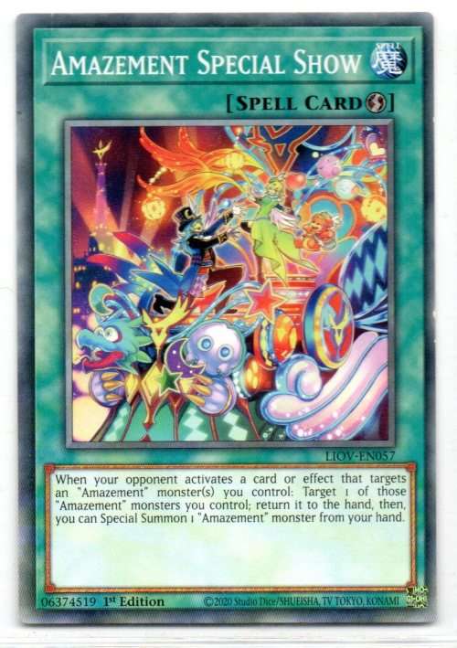 Yu-Gi-Oh! - Amazement Special Show - 1st Ed/Common - Lightning Overdrive (LIOV-EN057)
