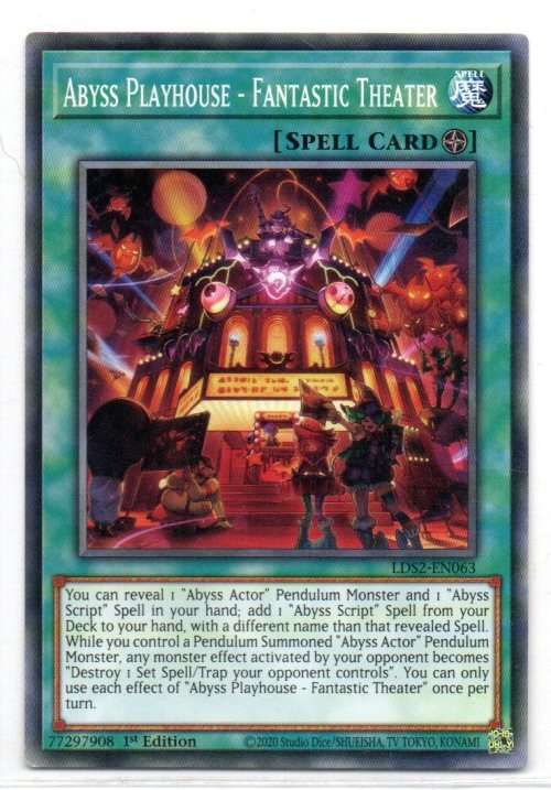 Yu-Gi-Oh! - Abyss Playhouse - Fantastic Theater - 1st Ed/Common - Legendary Duelists: Season 2 (LDS2