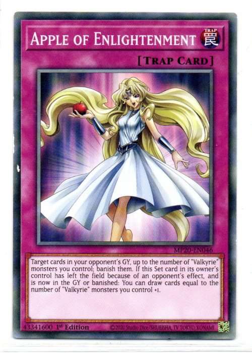 Yu-Gi-Oh! - Apple of Enlightenment - 1st Ed/Common - 2020 Tin of Lost Memories (MP20-EN046)