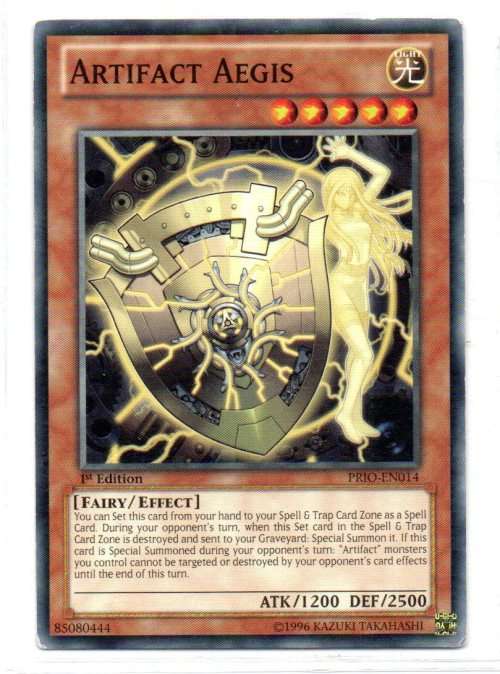Yu-Gi-Oh! - Artifact Aegid - 1st Ed/Common - Primal (PRIO-EN014)