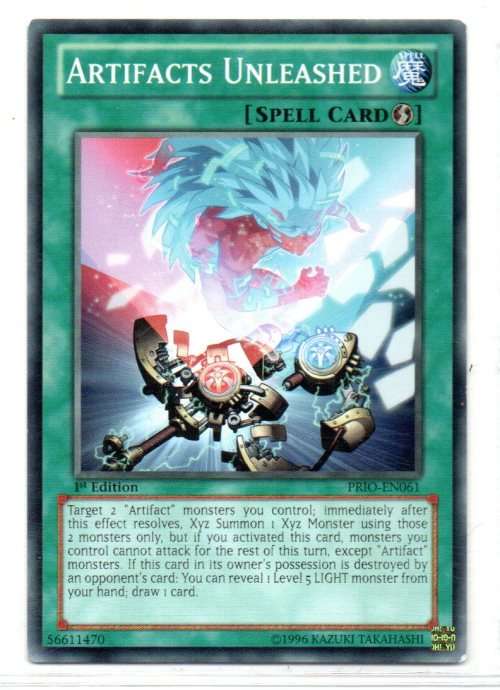 Yu-Gi-Oh! - Artifacts Unleashed - 1st Ed/Common - Primal (PRIO-EN061)