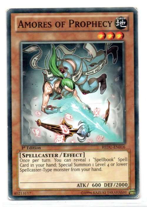 Yu-Gi-Oh! - Amores of Prophecy - 1st Ed/Common - Return of the Duelist (REDU-EN016)