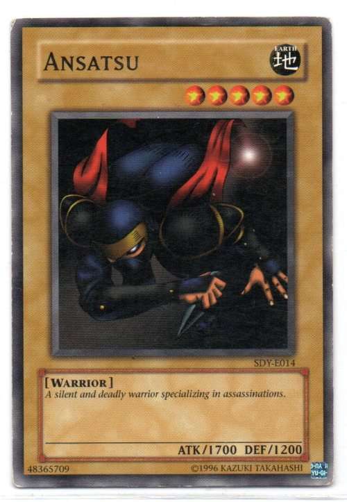 Yu-Gi-Oh! - Ansatsu - Common - Starter Deck: Yugi (SDY-E016)
