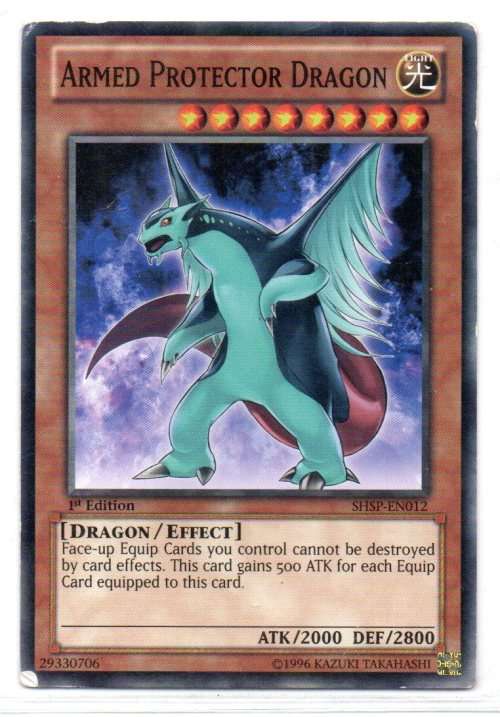 Yu-Gi-Oh! - Armed Protector Dragon 1st Ed/Common - Shadow Specters (SHSP-EN012)