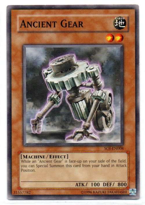 Yu-Gi-Oh! - Ancient Gear - Common - Shadow of Infinity (SOI-EN008)