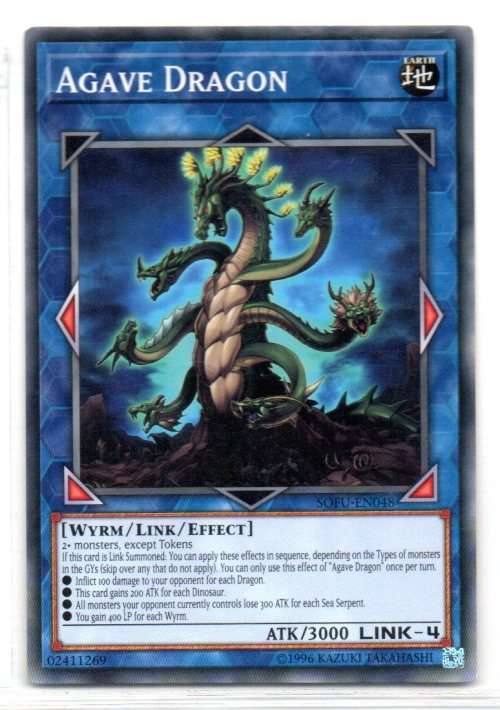 Yu-Gi-Oh! - Agave Dragon - Common - Soul Fusion (SOFU-EN048)