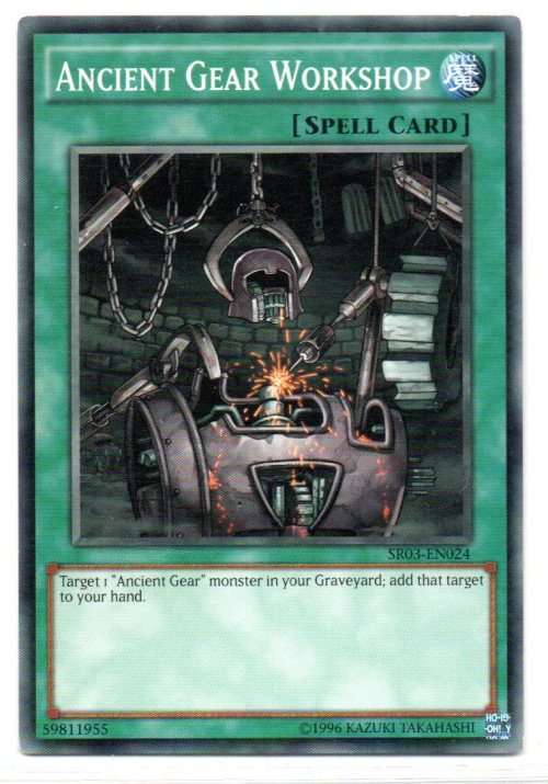 Yu-Gi-Oh! - Ancient Gear Workshop - Common - Machine Structure Deck (SR03-EN024)