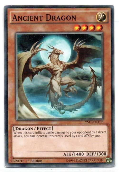Yu-Gi-Oh! - Ancient Dragon - 1st Ed/Common - 2-Player Starter Deck: Yuiya & Declan (YS15-ENY08)
