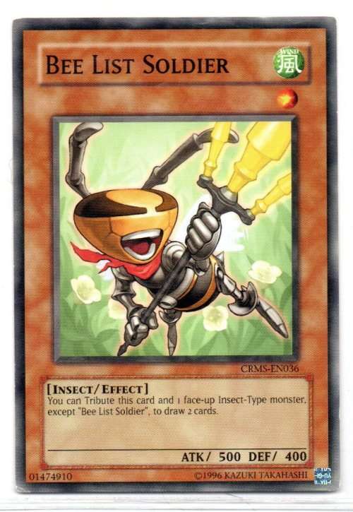 Yu-Gi-Oh! - Bee List Soldier - Common - Crimson Crisis (CRMS-EN036)