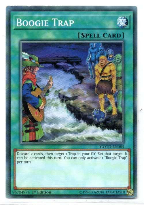 Yu-Gi-Oh! - Boogie Trap - 1st Ed/Common - Code of the Duelist (COTD-EN064)