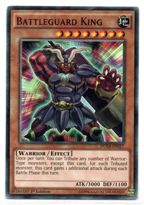 Yu-Gi-Oh! - Battleguard King - 1st Ed/Common - Duelist Alliance (DUEA-EN017)