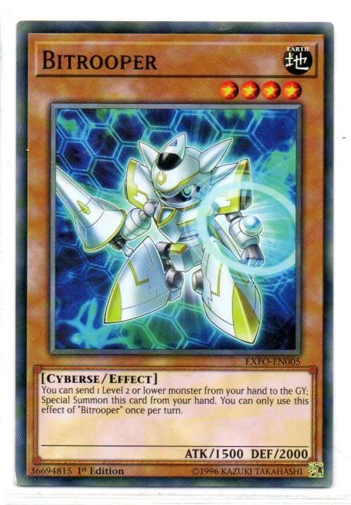 Yu-Gi-Oh! - Bitrooper - 1st Ed/Common - Extreme Force (EXFO-EN005)