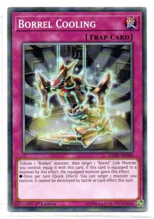 Yu-Gi-Oh! - Borrel Cooling - 1st Ed/Common - Extreme Force (EXFO-EN068)