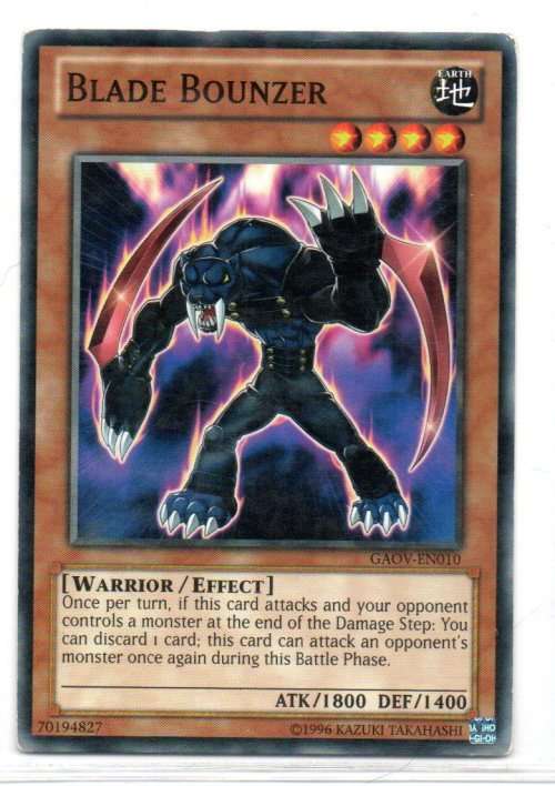 Yu-Gi-Oh! - Blade Bounzer - Common - Galactic Overlord (GAOV-EN010)