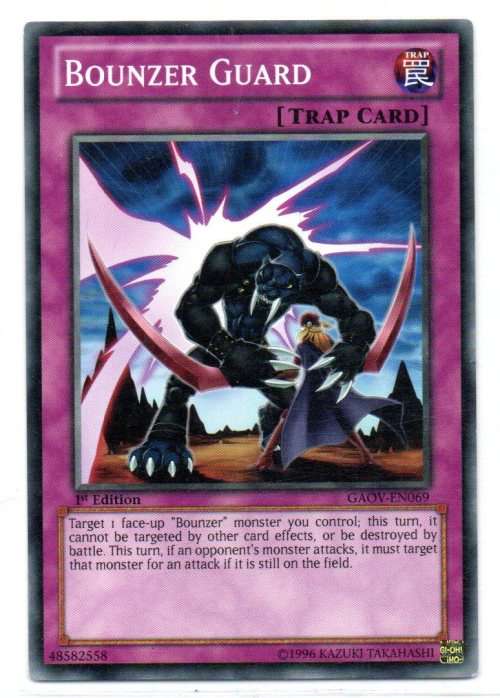 Yu-Gi-Oh! - Bounzer Guard - 1st Ed/Common - Galactic overlord (GAOV-EN069)