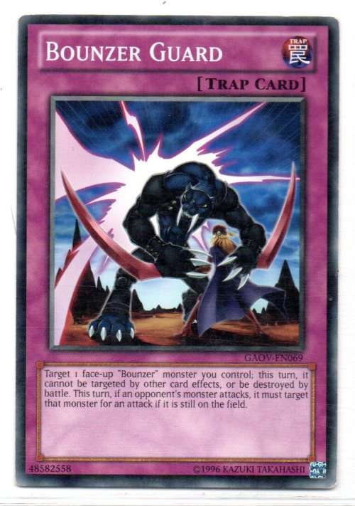 Yu-Gi-Oh! - Bounzer Guard - Common - Galactic overlord (GAOV-EN069)