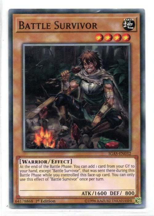 Yu-Gi-Oh! - Battle Survivor - 1st Ed/Common - Ignition Assault (IGAS-EN032)