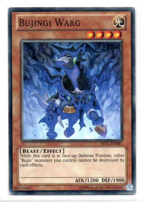 Yu-Gi-Oh! - Bujingi Warg - Common - Judgement of the Light (JOTL-EN081)