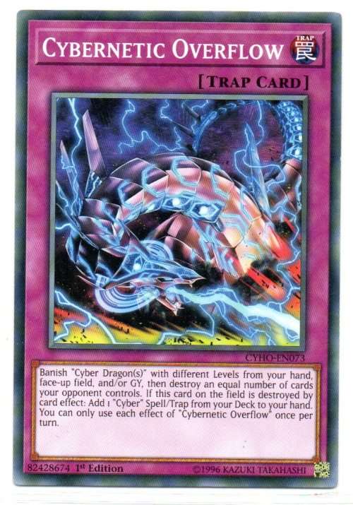 Yu-Gi-Oh! - Cybernetic Overflow - 1st Ed/Common - Cybernetic Horizon (CYHO-EN073)