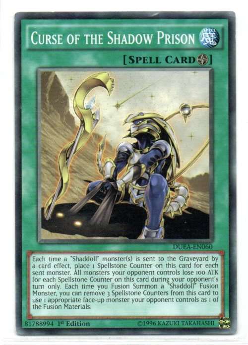 Yu-Gi-Oh! - Curse of the Shadow Prison - 1st Ed/Common - Duelist Alliance (DUEA-EN060)