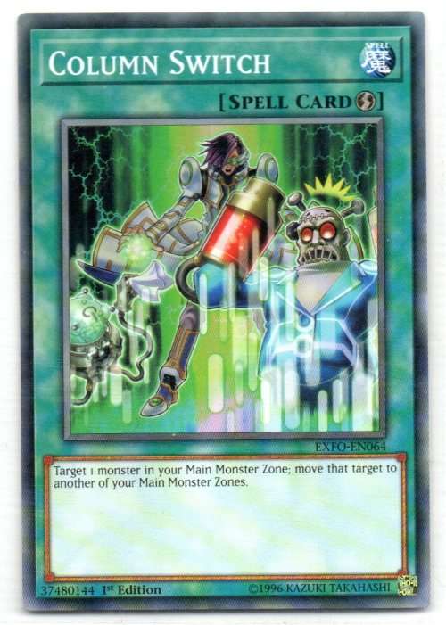 Yu-Gi-Oh! - Column Switch - 1st Ed/Common - Extreme Force (EXFO-EN064)