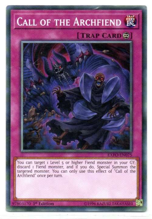 Yu-Gi-Oh! - Call of the Archfiend - 1st Ed/Common - Extreme Force (EXFO-EN075)