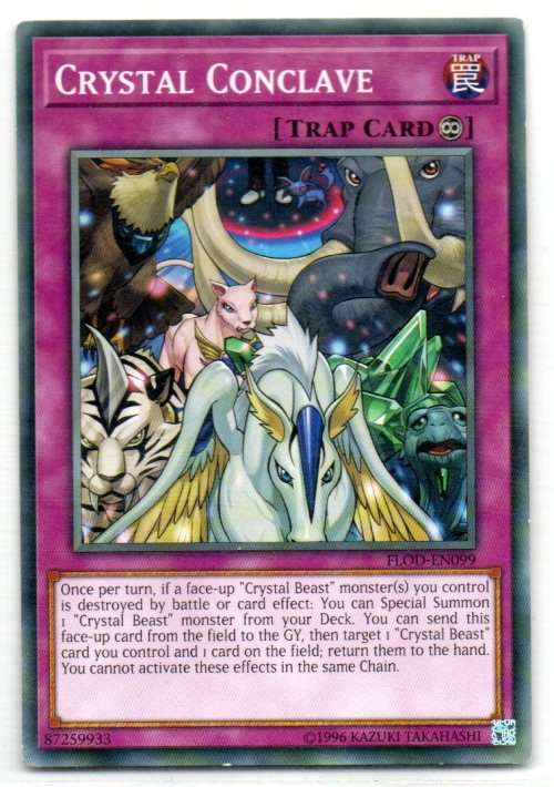 Yu-Gi-Oh! - Crystal Conclave - Common - Flames of Destruction (FLOD-EN099)