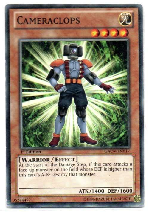 Yu-Gi-Oh! - Camaraclops - 1st Ed/Common - Galactic Overlord (GAOV-EN017)