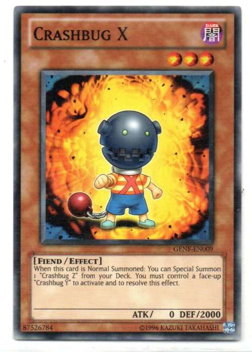 Yu-Gi-Oh! - Crashbug X - Common - Generation Force (GENF-EN009)