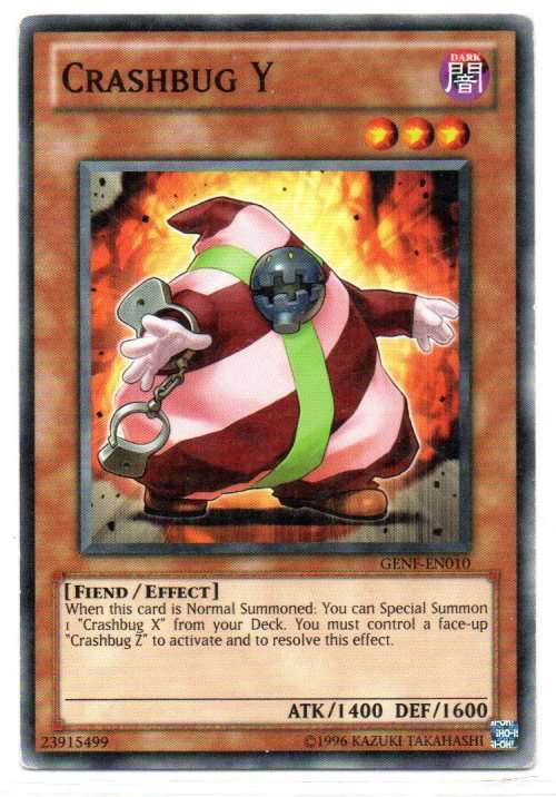 Yu-Gi-Oh! - Crashbug Y - Common - Generation Force (GENF-EN010)