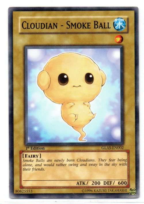 Yu-Gi-Oh! - Cloudian - Smoke Ball - 1st Ed/Common - Gladiator`s Assault (GLAS-EN002)