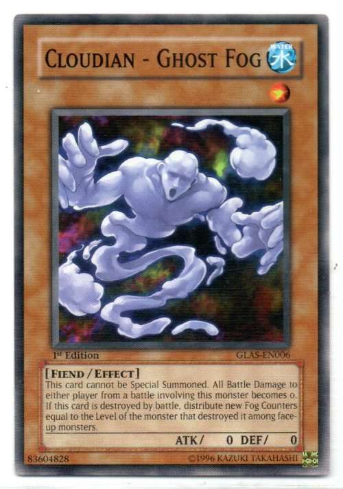Yu-Gi-Oh! - Cloudian - Ghost Fog - 1st Ed/Common - Gladiator`s Assault (GLAS-EN006)