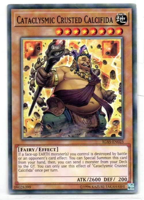 Yu-Gi-Oh! - Cataclysmic Crusted Calcifida - Common - Ignition Assault (IGAS-EN025)