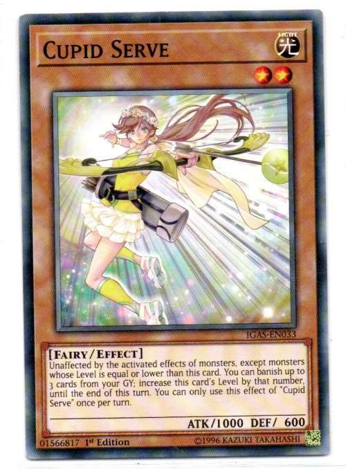 Yu-Gi-Oh! - Cupid Serve - 1st Ed/Common - Ignition Assault (IGAS-EN033)