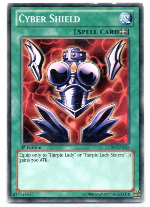 Yu-Gi-Oh! - Cyber Shield - 1st Ed/Common - Legendary Collection 4: Joey`s World Mega Pack (LCJW-EN10