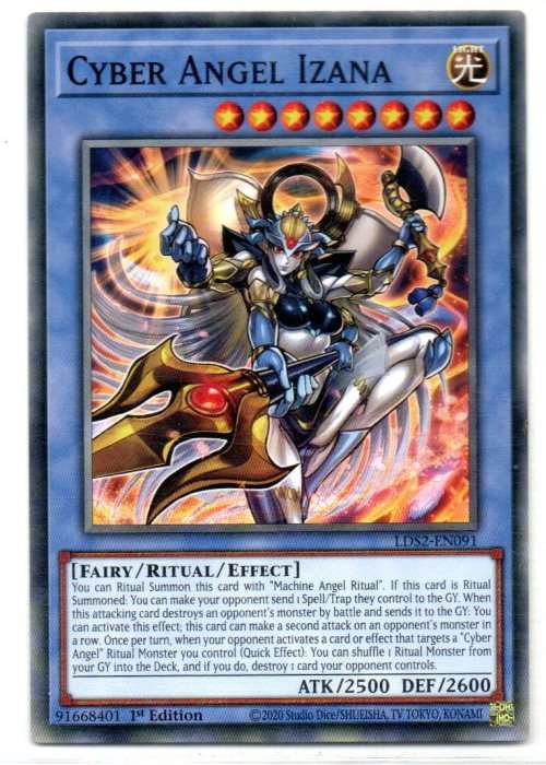Yu-Gi-Oh! - Cyber Angel Izana - 1st Ed/Common - Legendary Duelists: Season 2 (LDS2-EN091)