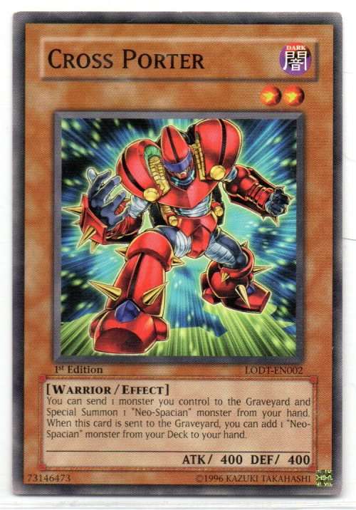 Yu-Gi-Oh! - Cross Porter - 1st Ed/Common - Light of Destruction (LODT-EN002)