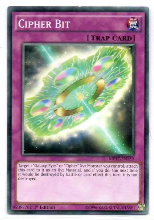 Yu-Gi-Oh! - Cipher Bit - Common - 2017 Mega-Tin Mega Pack (MP17-EN159)