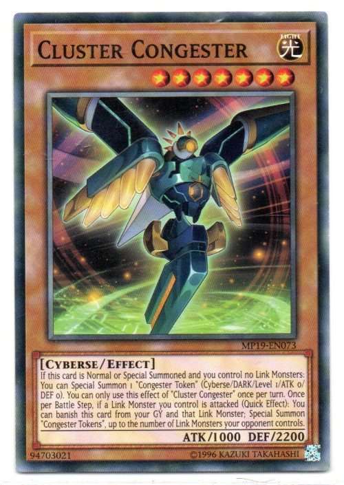Yu-Gi-Oh! - Cluster Congester - Common - 2019 Gold Sarcophagus Tin Mega Pack (MP19-EN073)